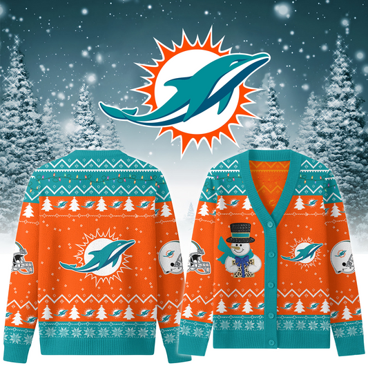 MD x NFL Premium Knitted Cardigan Jacket DDT CTND