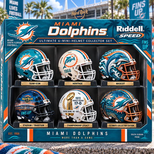 MD x Premium NFL Mini Helmet Collection