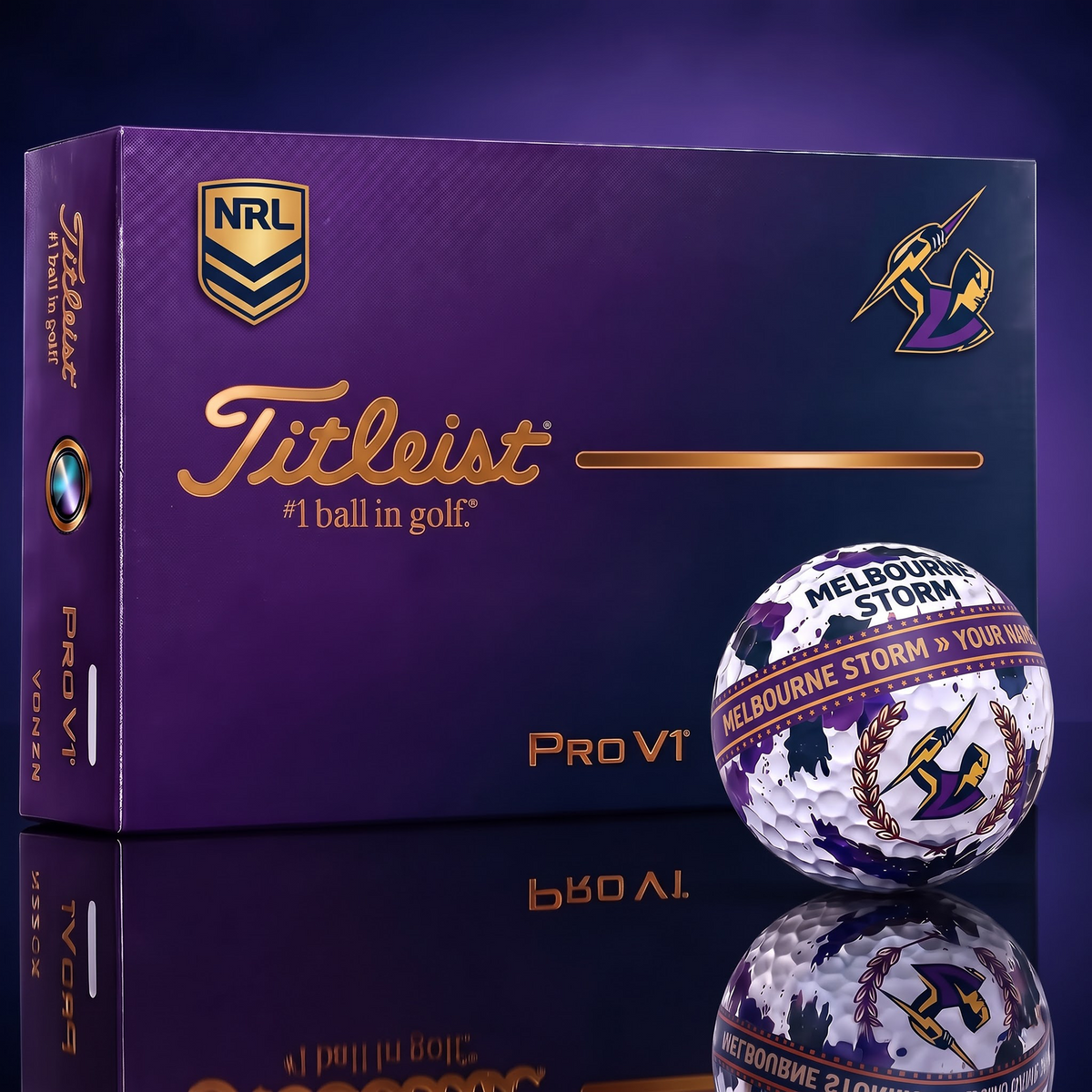 MEL X Premium NRL Titleist Pro V1 Golf Ball Set