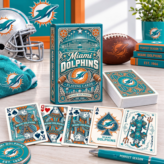MIA X Premium NFL Playing Card Box Set