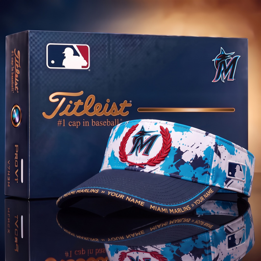 MIA X Premium Titleist Visor Hat with Premium Gift Box