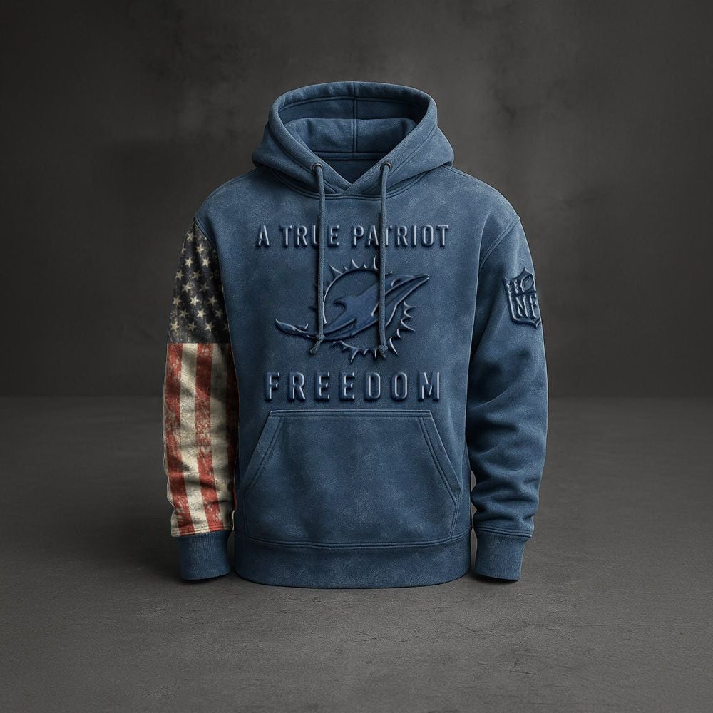MIA x NFL Embossed Hoodie DatND DVT