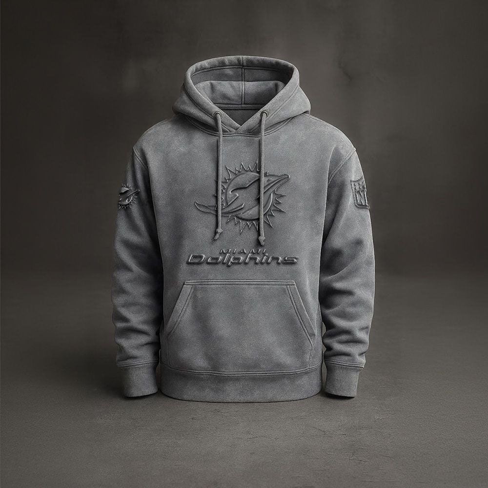MIA x NFL Embossed Hoodie DatND DVT