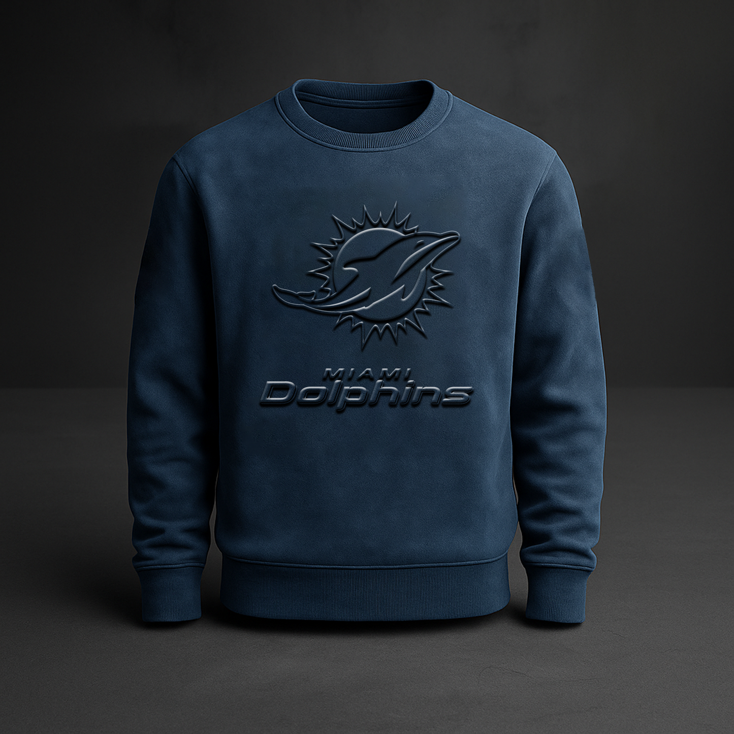 MIA x NFL Embossed Sweat Shirt DATND TANTD