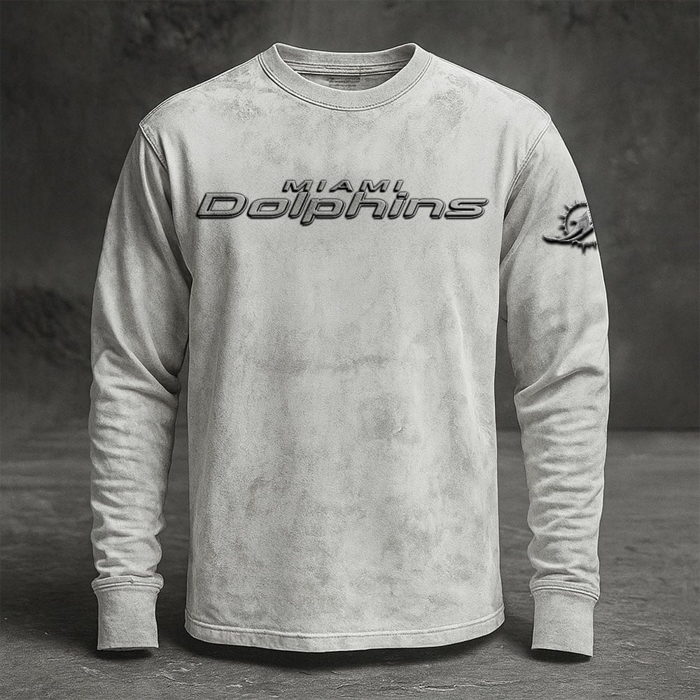 MIA x NFL Embossed SweatShirt DATND TANTD