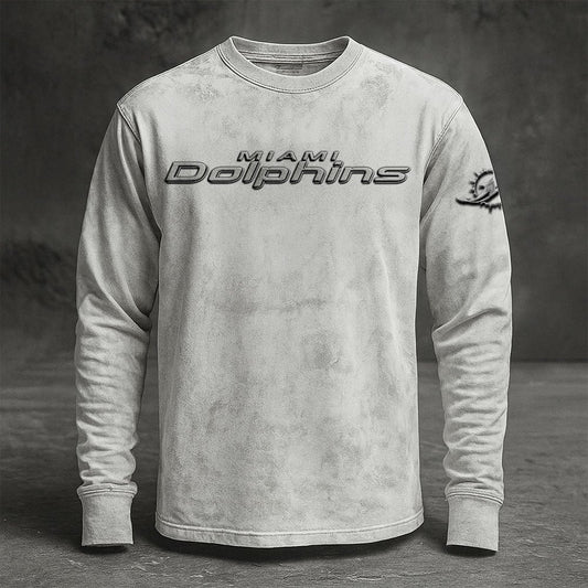 MIA x NFL Embossed SweatShirt DATND TANTD