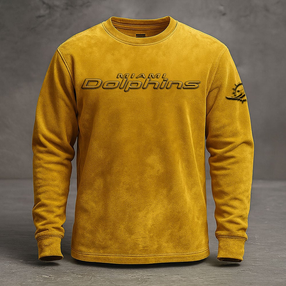 MIA x NFL Embossed SweatShirt DATND TANTD