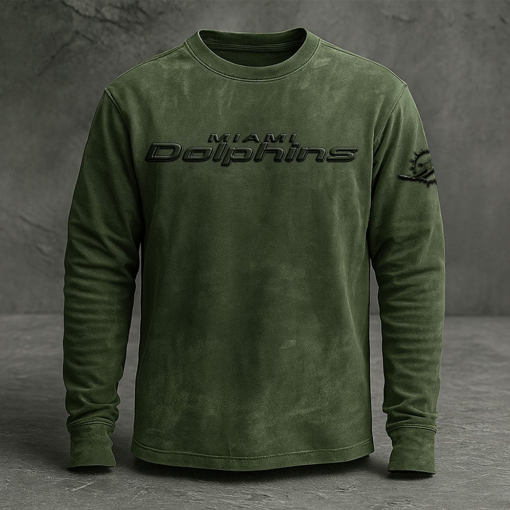 MIA x NFL Embossed SweatShirt DATND TANTD KAN