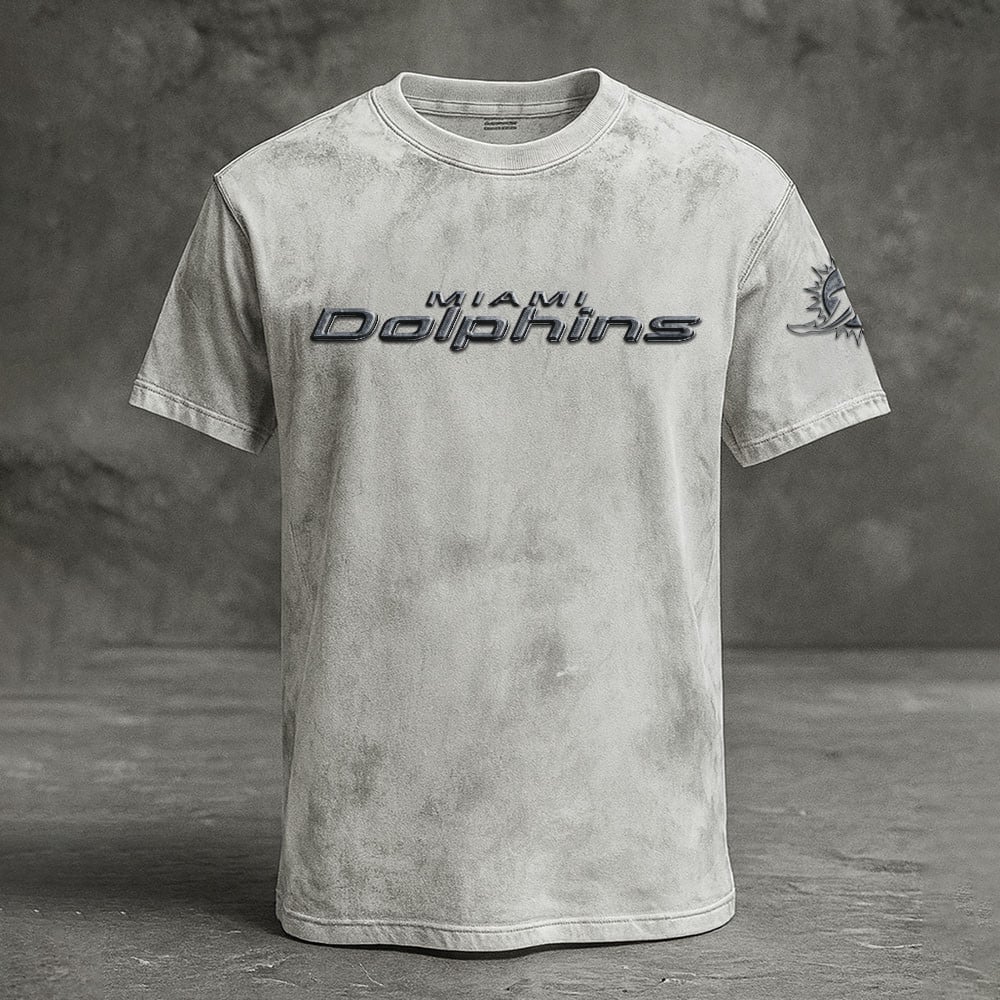MIA x NFL Embossed Tshirt DATND TANTD