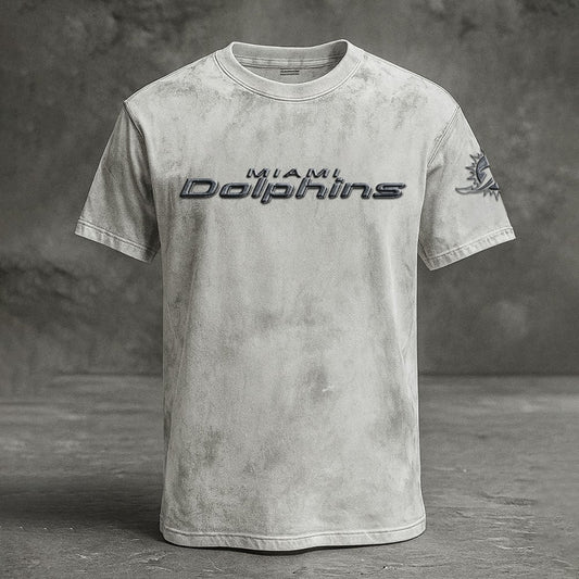 MIA x NFL Embossed Tshirt DATND TANTD