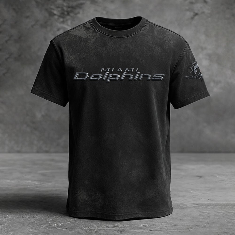 MIA x NFL Embossed Tshirt DATND TANTD