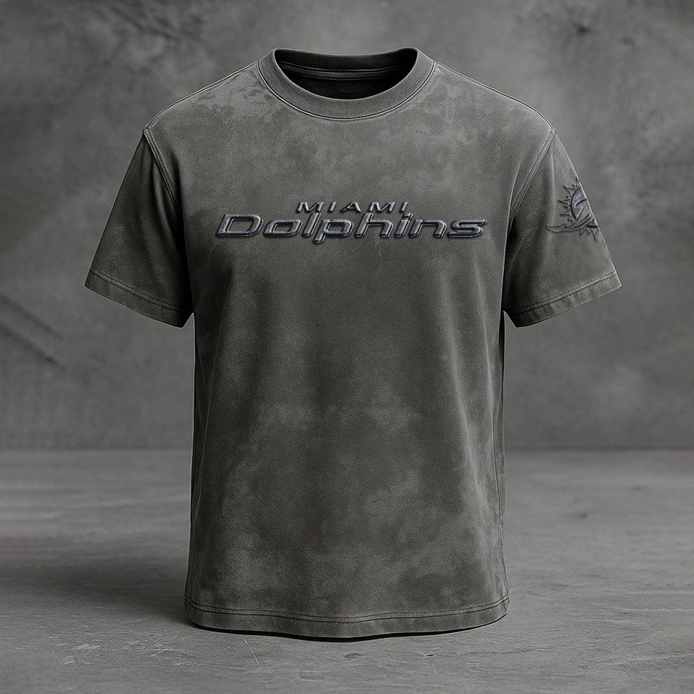 MIA x NFL Embossed Tshirt DATND TANTD