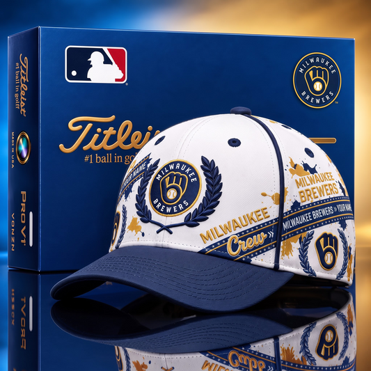 MIL X MLB Baseball Cap – Personalized Name Team Heritage Cap