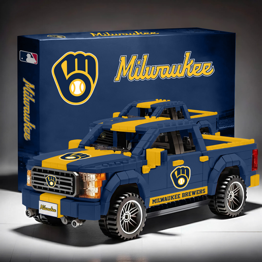MIL X MLB Pickup Truck Building Block Set