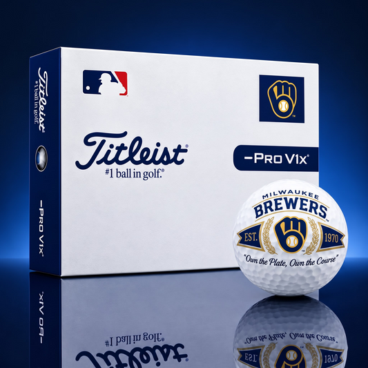 MIL X MLB Titleist Golf Balls - Personalized Football Fan Gift