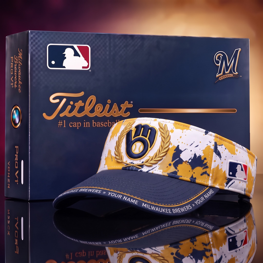 MIL X Premium Titleist Visor Hat with Premium Gift Box