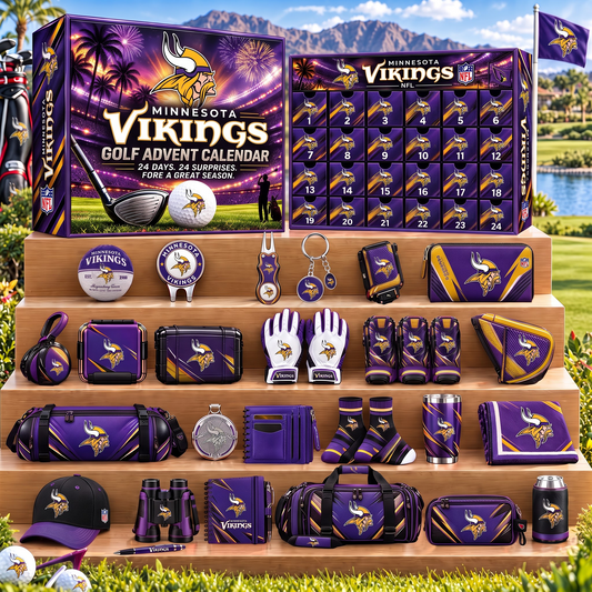MIN X NFL Golf Advent Calendar Bling Box