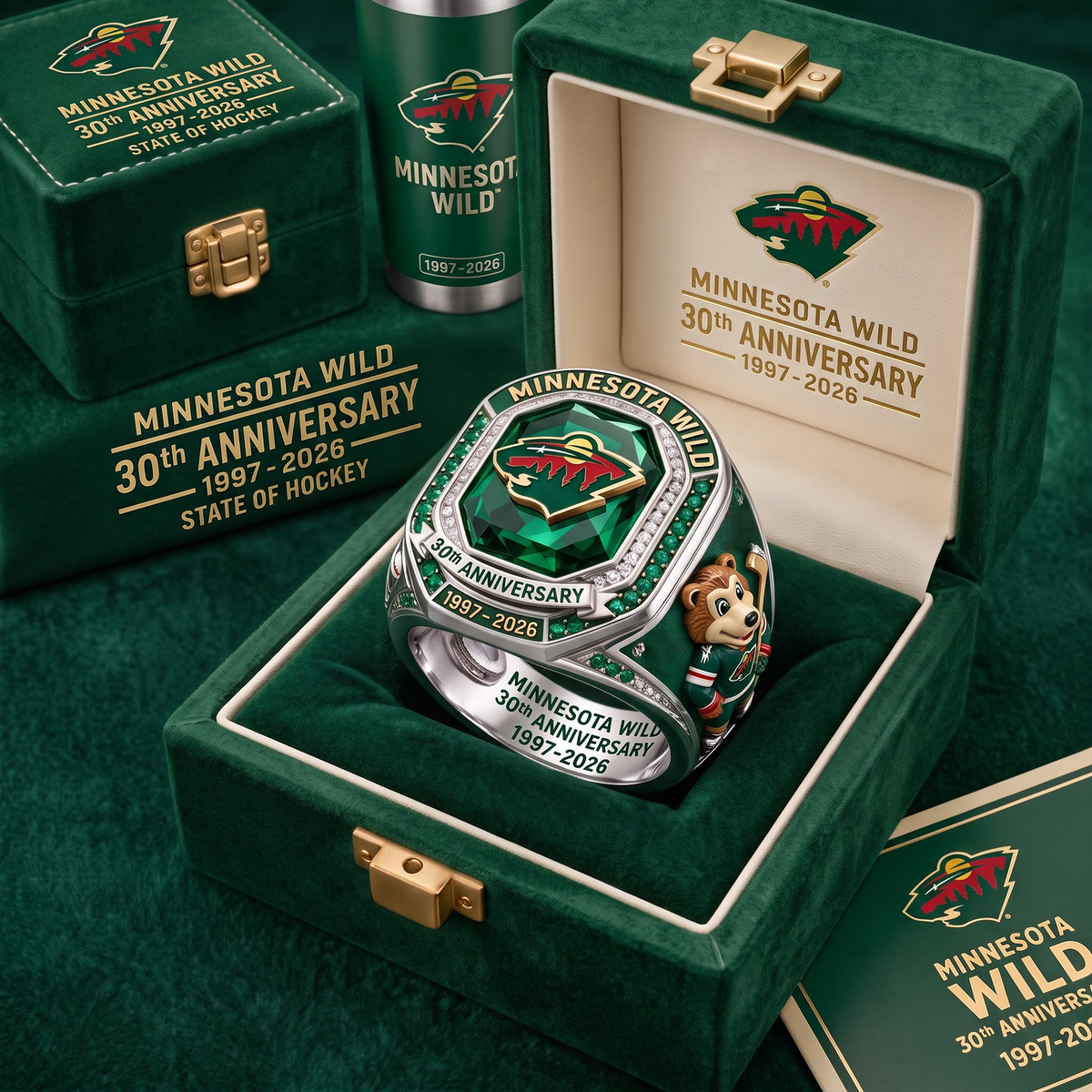 MIN X NHL Anniversary Ring Box Set