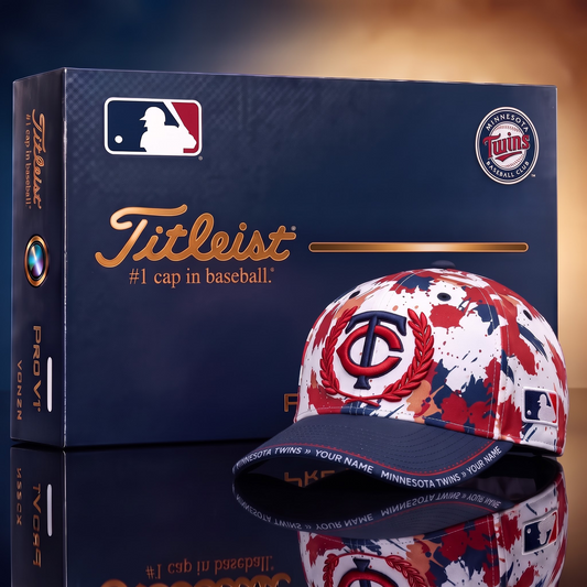 MIN  X Premium MLB Titleist Baseball Cap with Gift Box