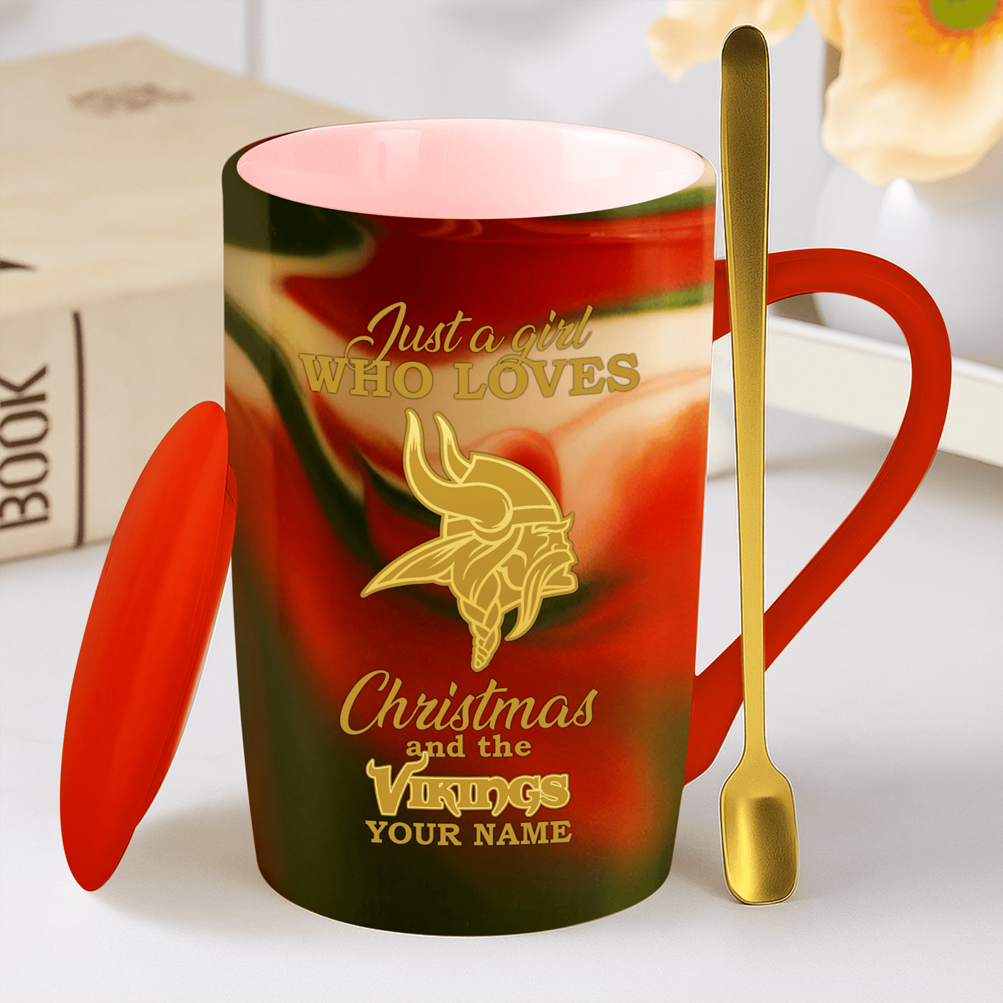 MIN x NFL Christmas Ceramic Cup DATND TANTD