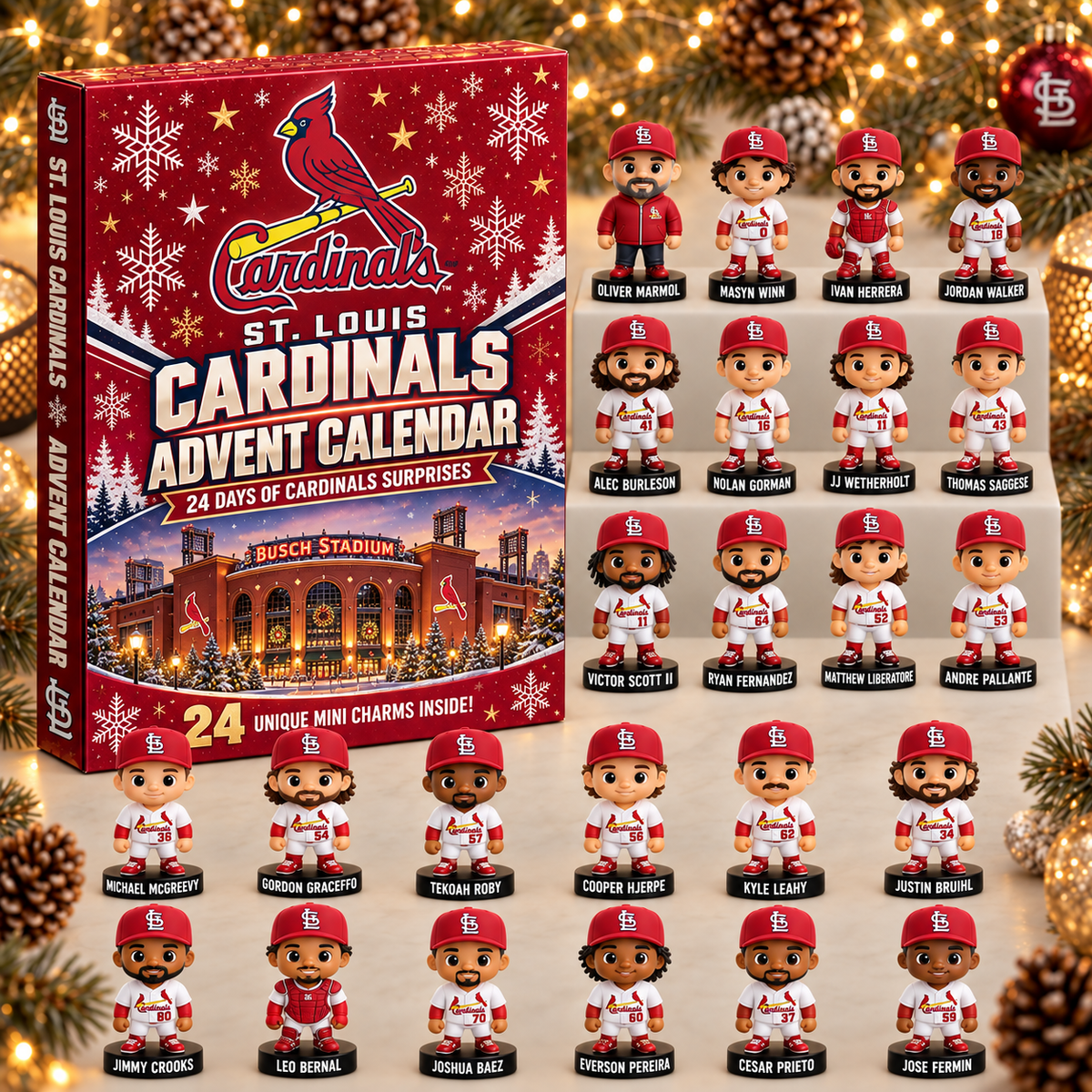MLB x STL 24 Days of Surprises Advent Calendar