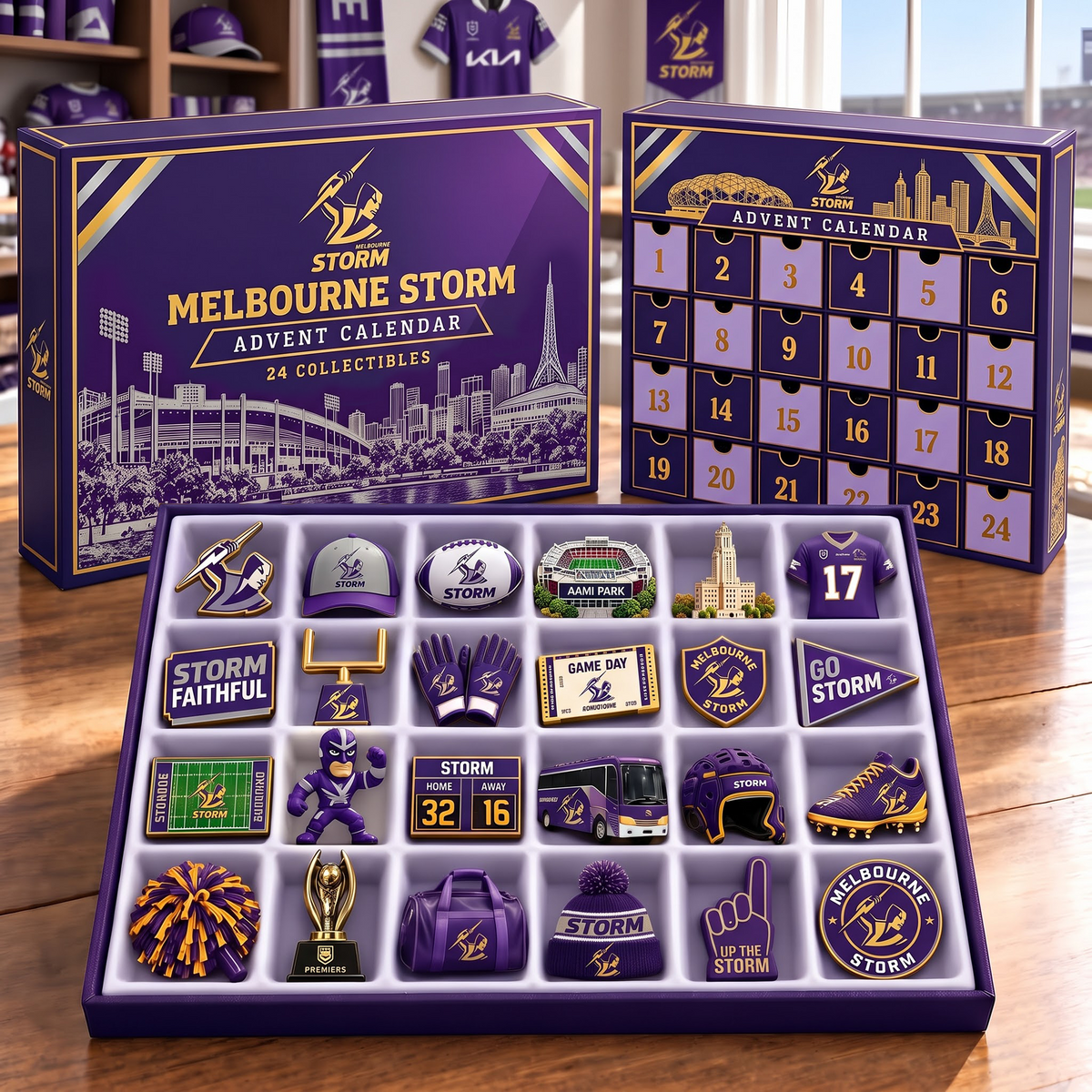 MS x Premium NRL Team Christmas Advent Calendar