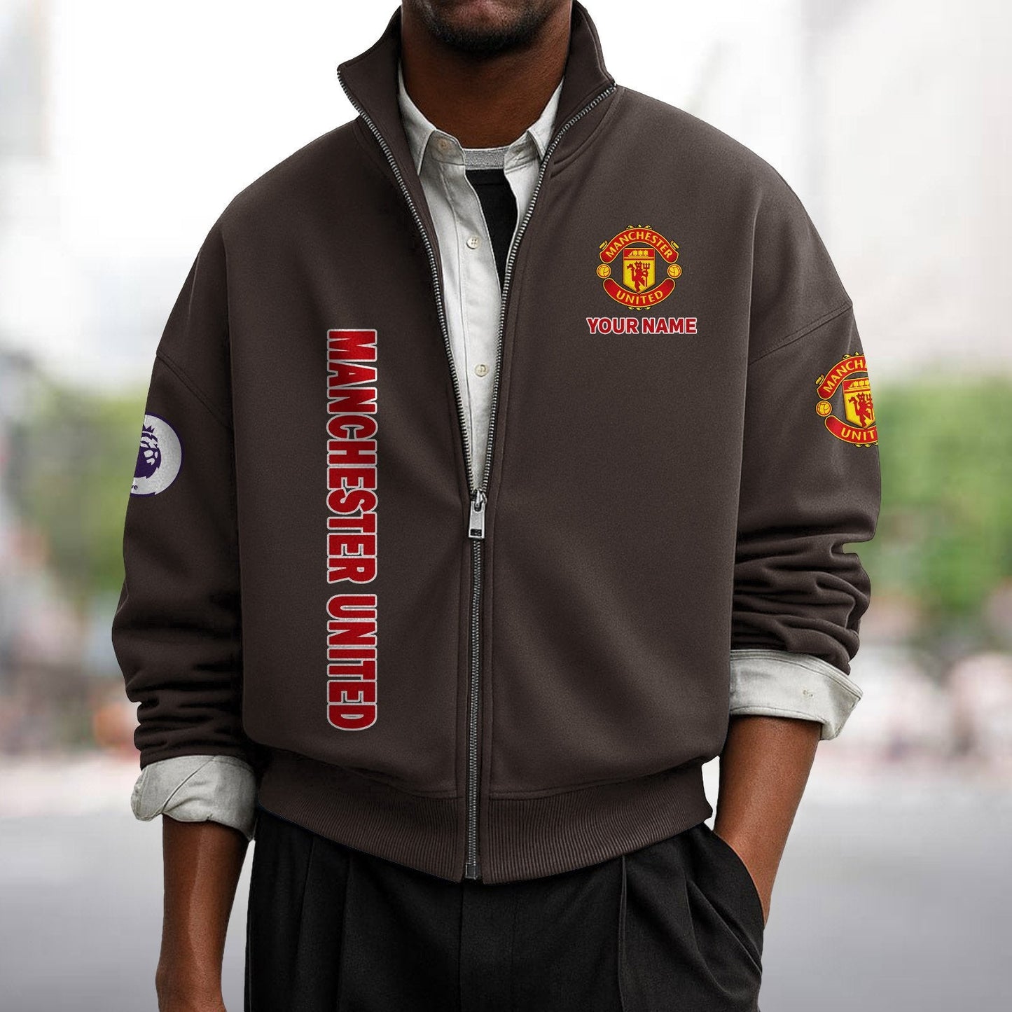 MUN x EPL Men's Zipper Sweatshirt DatND DVT