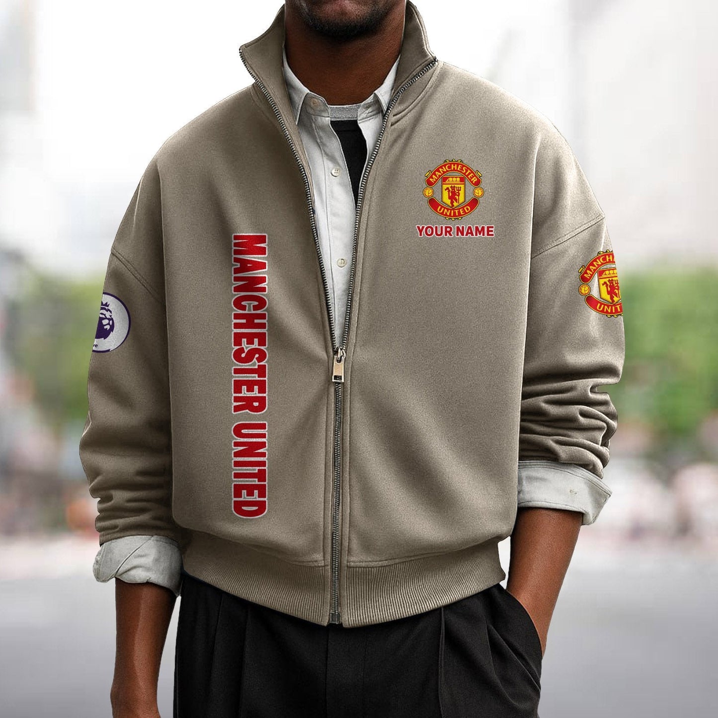 MUN x EPL Men's Zipper Sweatshirt DatND DVT