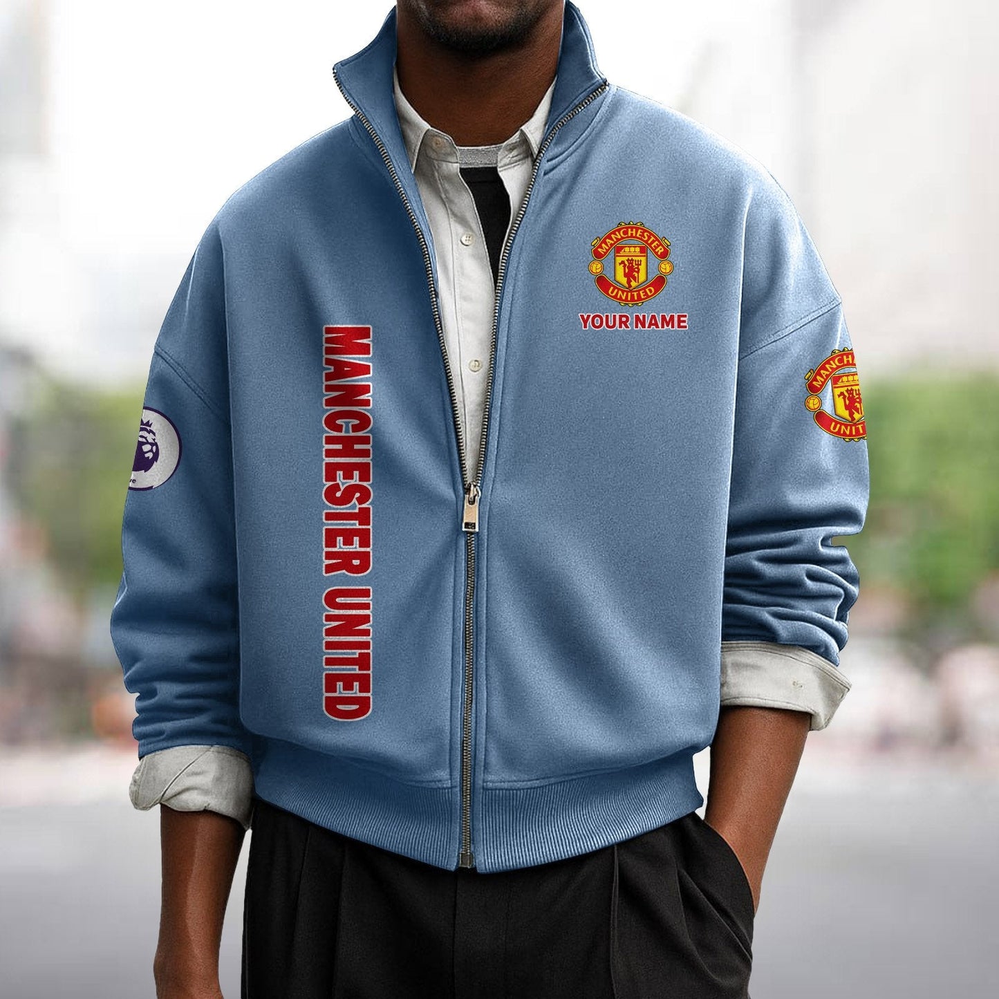 MUN x EPL Men's Zipper Sweatshirt DatND DVT