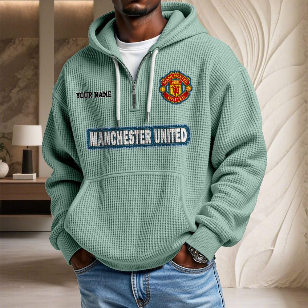 MUN x EPL Waffle Hoodie DatND DVT