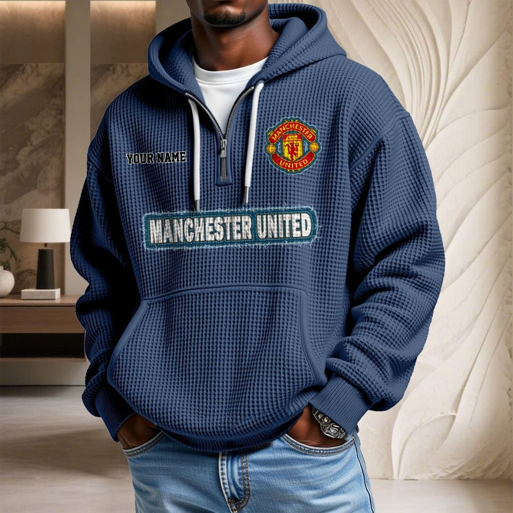 MUN x EPL Waffle Hoodie DatND DVT