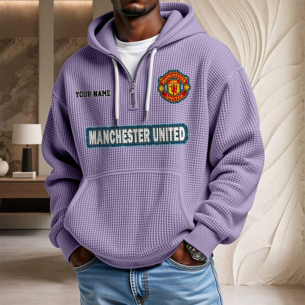 MUN x EPL Waffle Hoodie DatND DVT