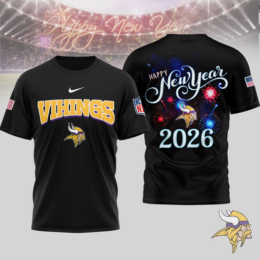 MV Premium NFL Happy New Year 2026 3D Shirt DDT 291125 NTL 1