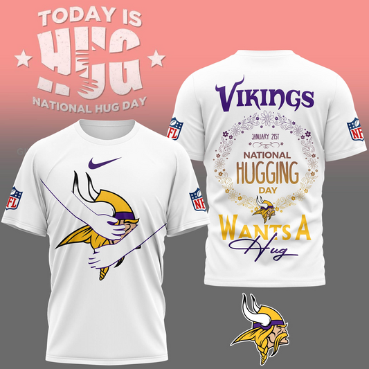 MV Premium NFL National Hugging Day 3D Shirt DDT NTL