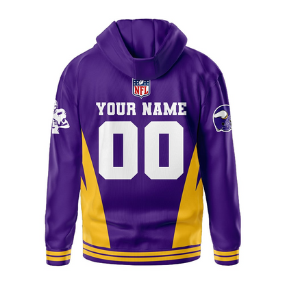 MV Premium NFL Personalized Fan Hoodie DDT NTL