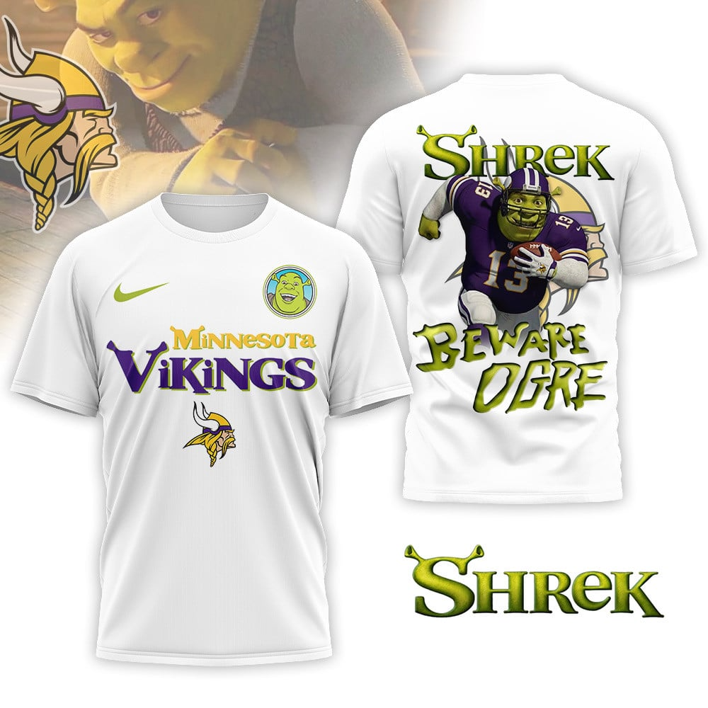 MV Premium NFL Shrek 3D Shirt DDT CTND