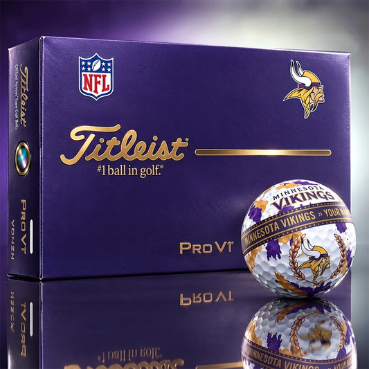 MV x Premium NFL Titleist Pro V1 Golf Ball Set