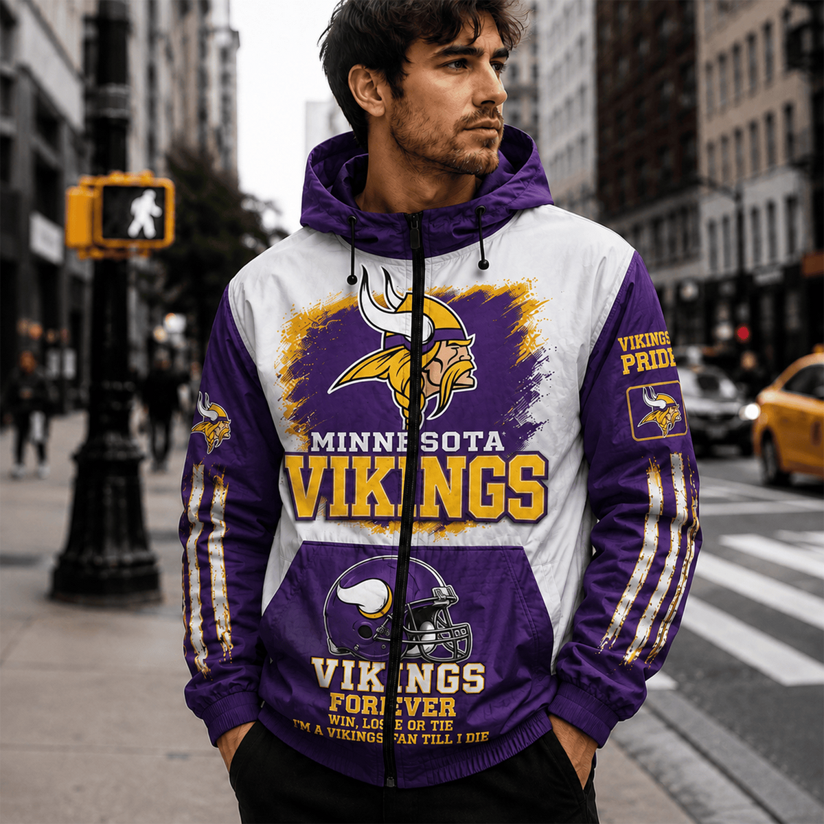 MV x Premium NFL Unisex Windbreaker Jacket Gift For Fan - Limited Edition