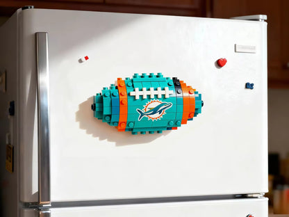 NFL Teams Fridge Magnet Building Block Set DDT CTND
