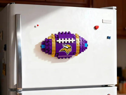 NFL Teams Fridge Magnet Building Block Set DDT CTND