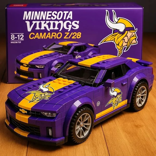 NFL Team Pickup Camaro Building Blocks NAK