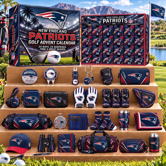 NE X NFL Golf Advent Calendar Bling Box
