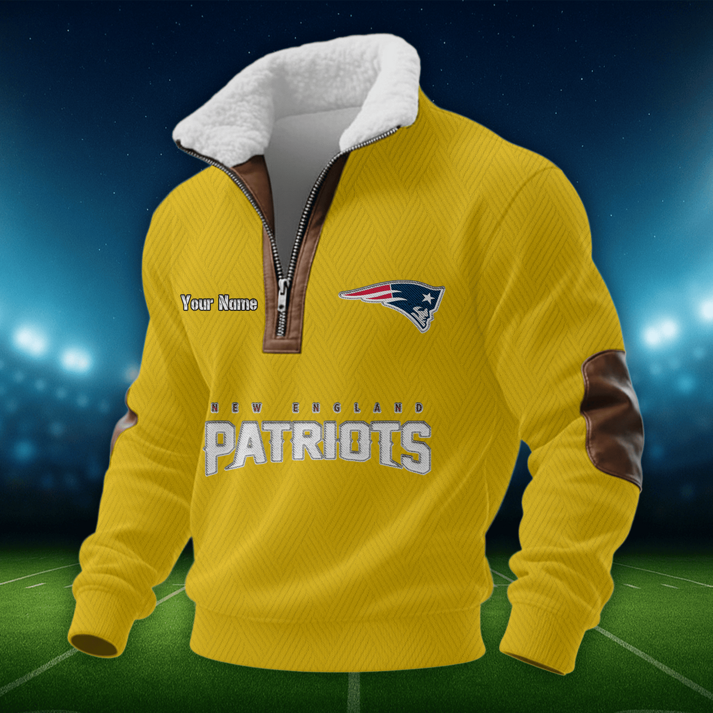NEP NFL Men Fur Collar Sweatshirt DDT CTND