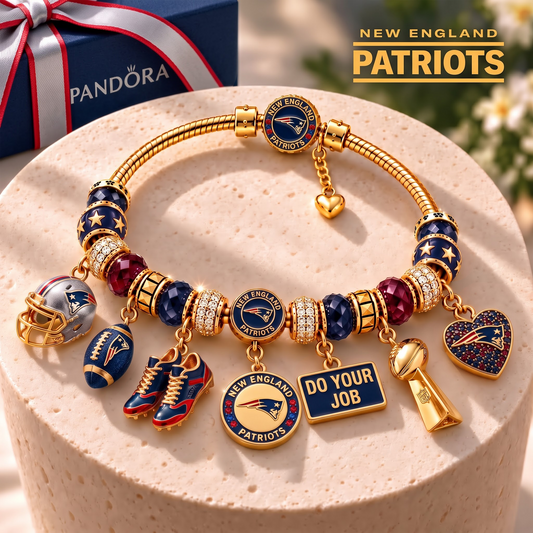 NEP x Luxury NFL Gold Charm Bracelet