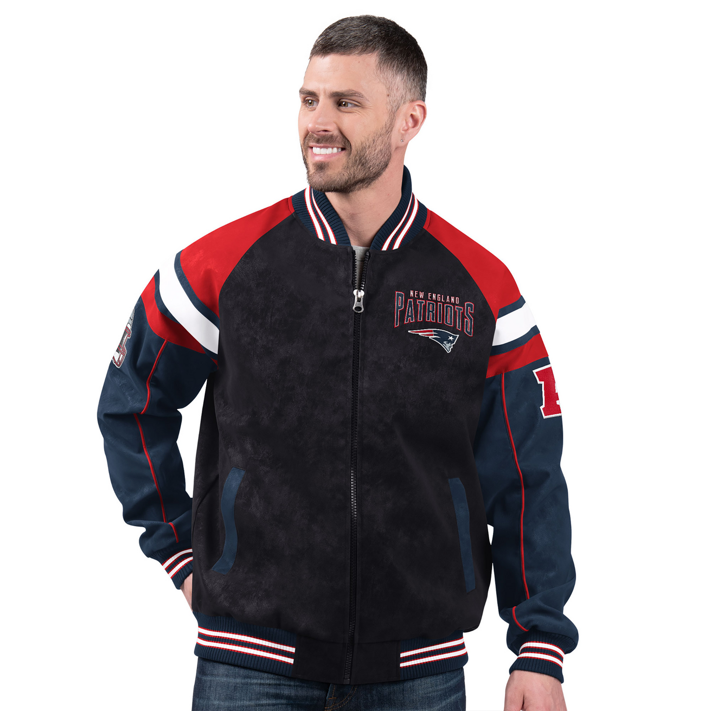 NEP x NFL Officially Licensed Faux Suede Jacket DATND TANTD 261125