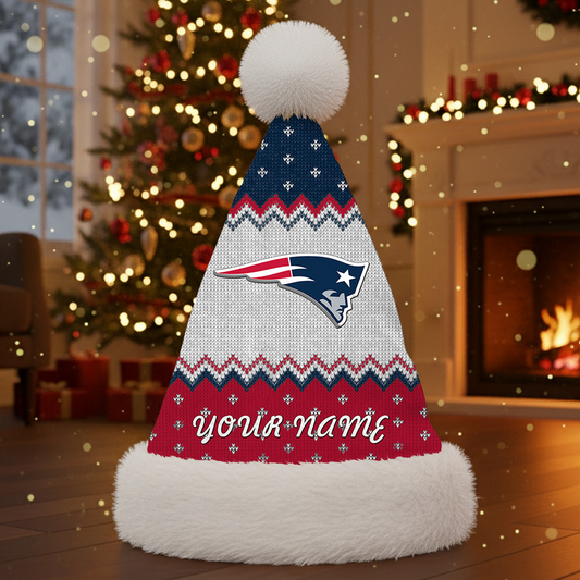 NEP x NFL Personalized Santa Hat Christmas DATND TANTD