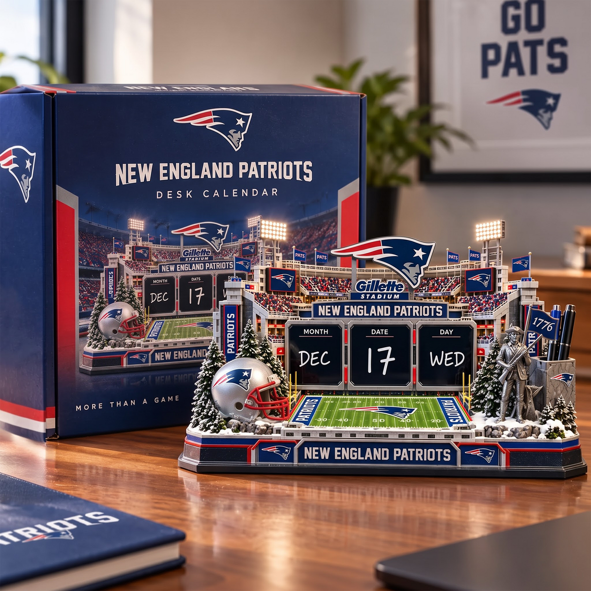NEP x NFL Write-On Calendar With Pen