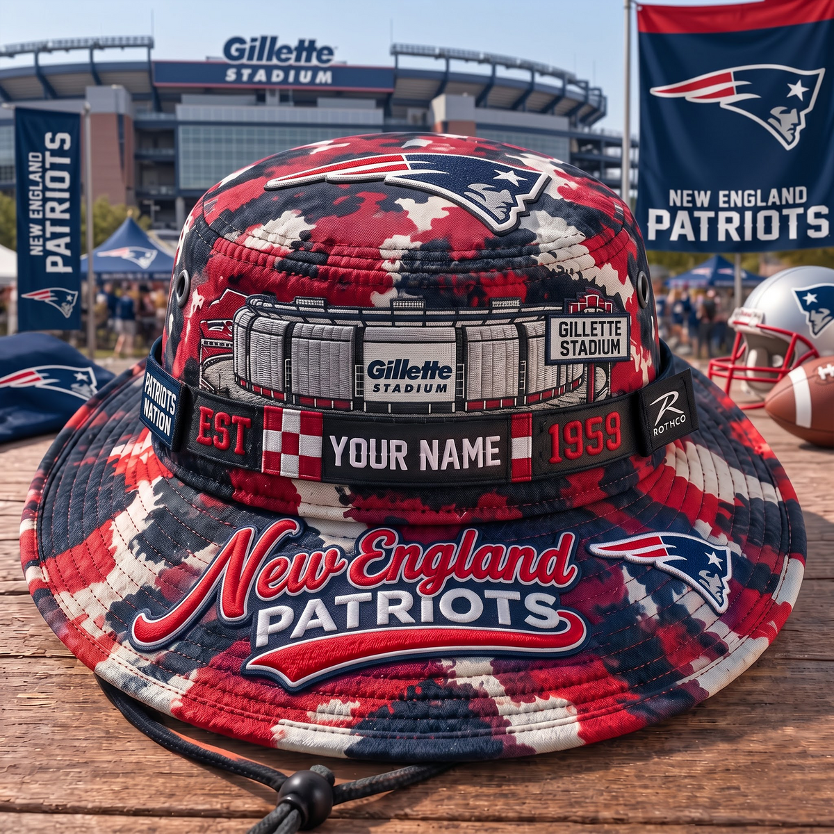 NEP x PREMIUM NFL CAMO BOONIE HAT