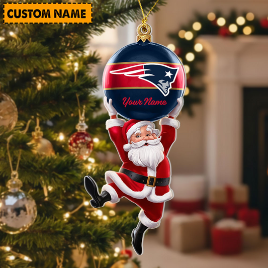 NEP x Personalized NFL Acrylic Ornament Christmas DATND TANTD