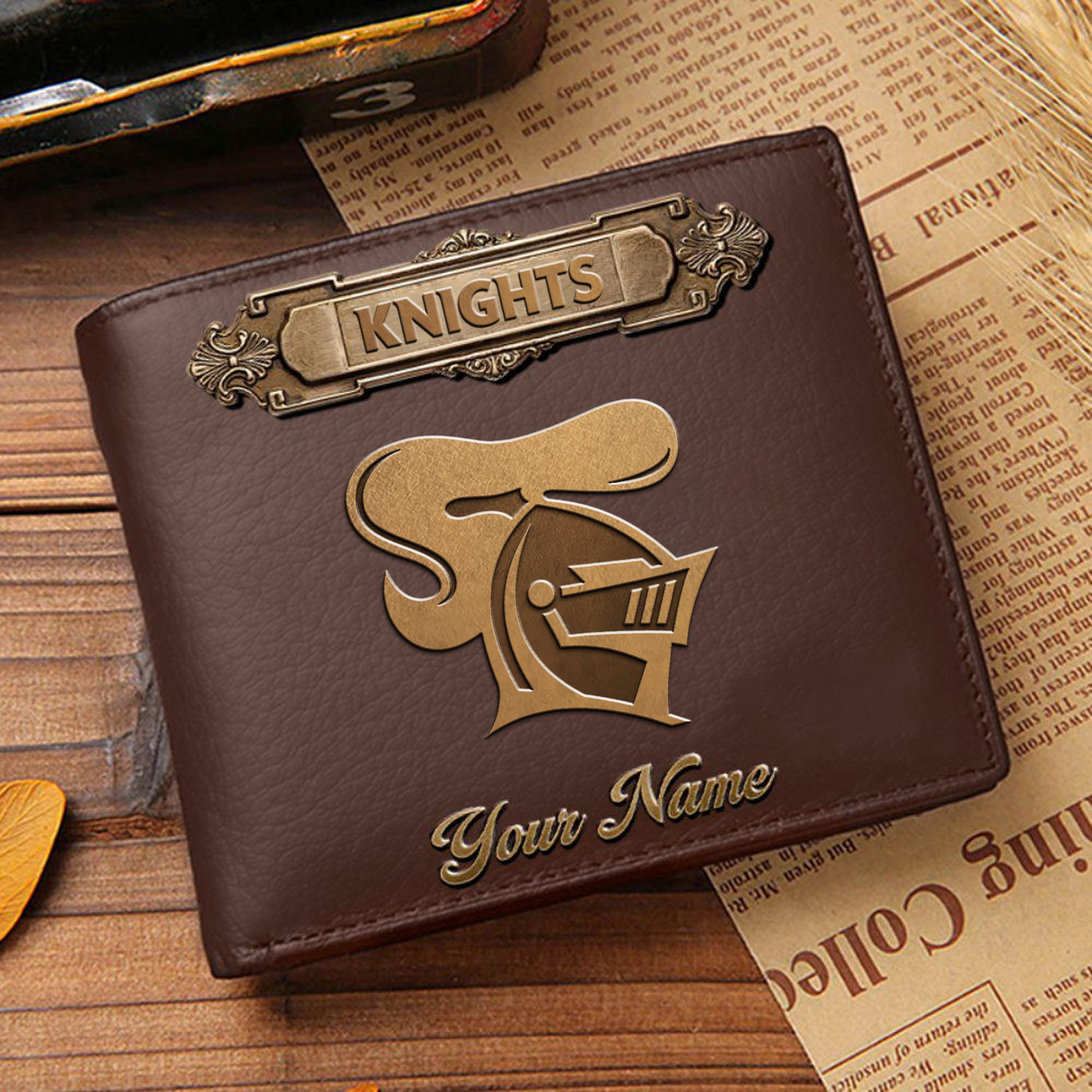 NEW x NRL Premium Leather Wallet - Personalized Edition DatND DVT
